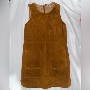 Vintage forever 21 contemporary Leather/Suede Dress